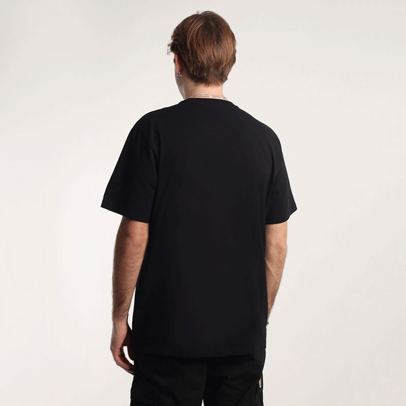мужская черная футболка Carhartt WIP S/S Pocket T-Shirt I030434-black - цена, описание, фото 4